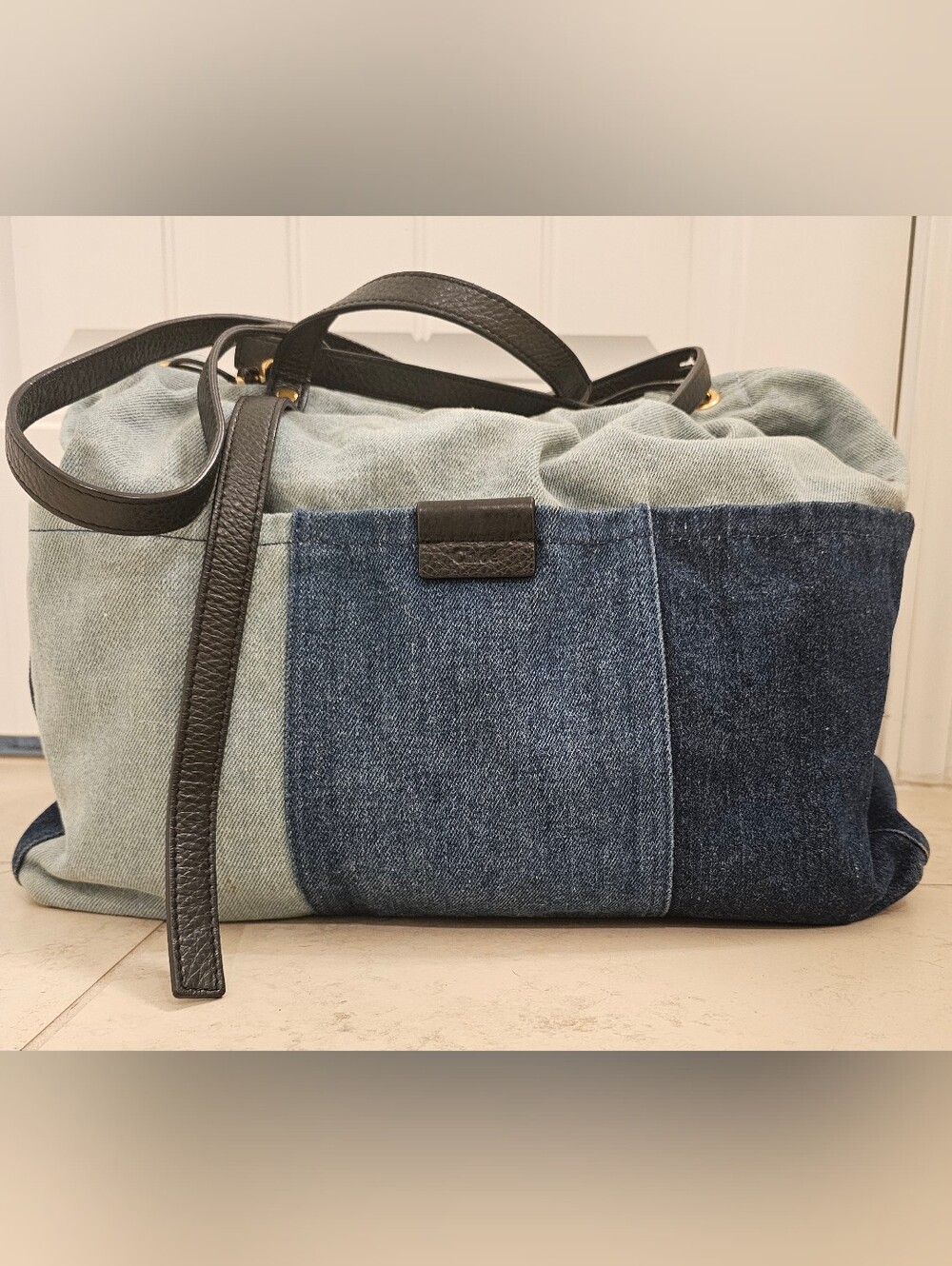 CHLOE Denim Tote